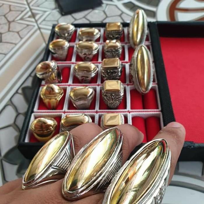 PREMIUM Batu Akik batu cincin batu badar emas super jumbo batu permata