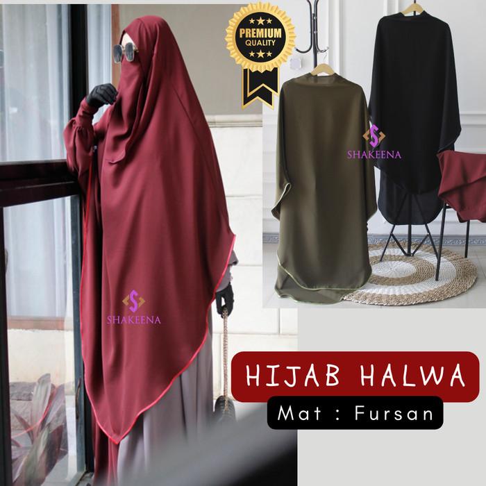 BARU Hijab Fursan Syari Premium terbaru - Khimar syari fursan free cadar