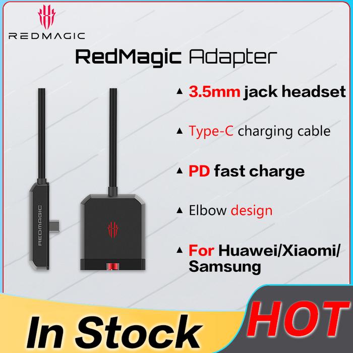 100% RedMagic Gaming Box RedMagic 6pro/6 Docking Station RedMagic Adapter