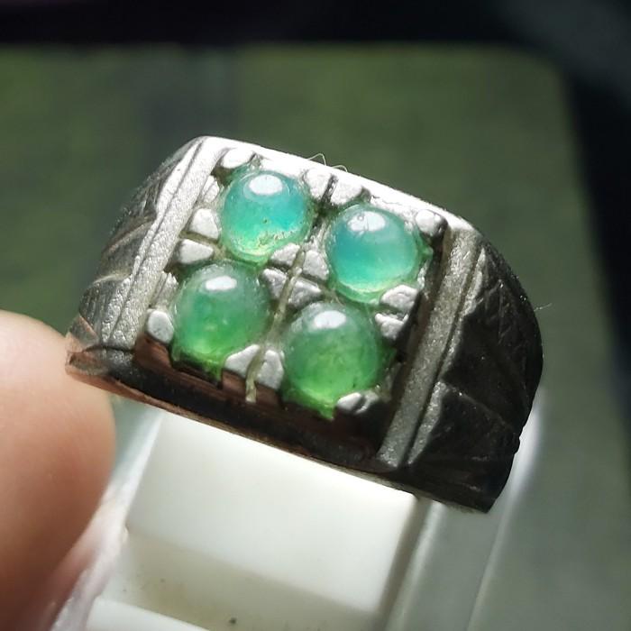 PREMIUM Bacan Minion Kristal - Cincin Batu Akik 01