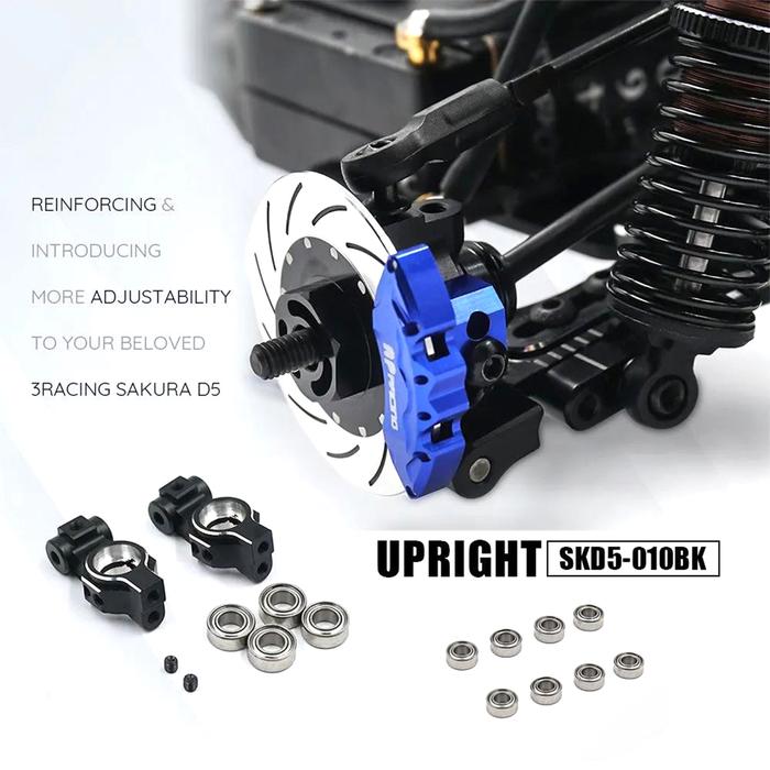 1/10 Metal Steering Suspension Upgrade Kit  3Racing Sakura D5