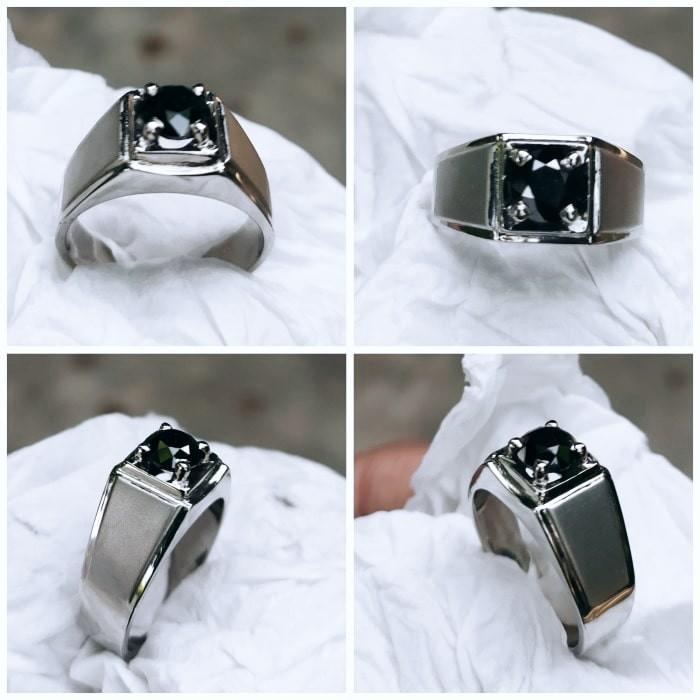 PREMIUM custom ring emban cincin ikat batu akik dan permata High Quality