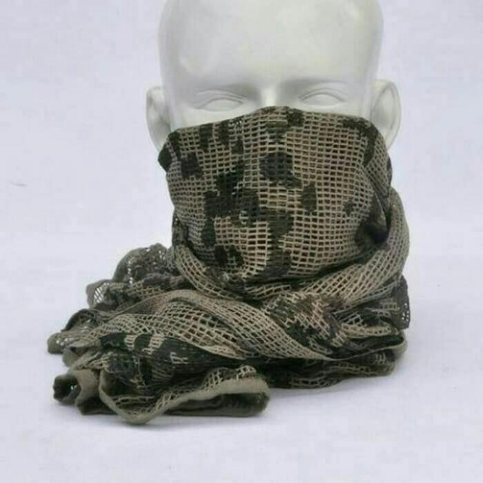 Syal Shemag Jaring Besar Tactical Army