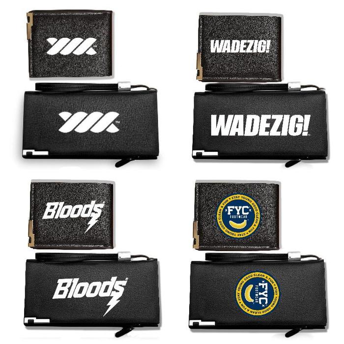 (BARU) DOMPET WALLET BLOODS / DOMPET KULIT HITAM FYC/ DOMPET DISTRO BRAND LOKAL WADEZIG