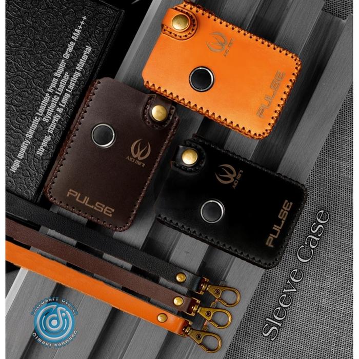 TERLARIS- CASING KULIT PULSE AIO MINI INC LANYARD