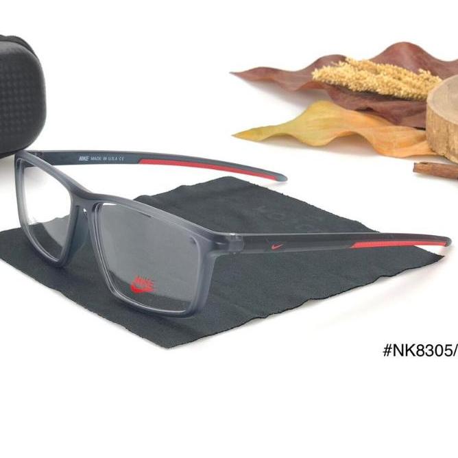 PAKET KACAMATA BLUECHROMIC DRIVE - Kacamata Pria Sporty Plastik Olahraga Sport Nike BEOS Full Frame