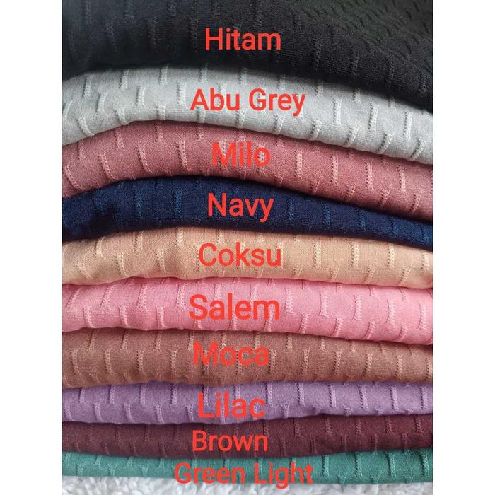 Jilbab Instan Laser Cuting Tsamara By Rizwa