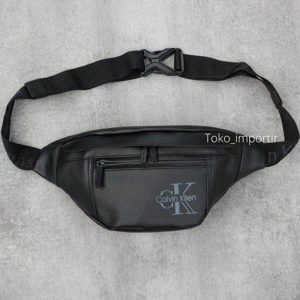 Waistbag CK Waterproof Tas Pinggang Pria Import Tas Selempang Pria