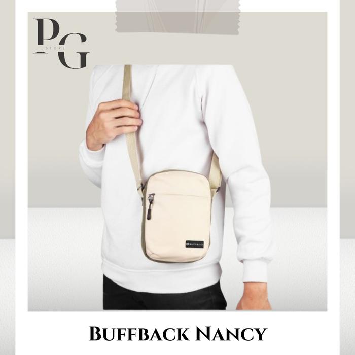 (BARU) BUFFBACK NANCY // TAS SELEMPANG PRIA BUFFBACK NANCY SLINGBAG ORIGINAL PRODUK