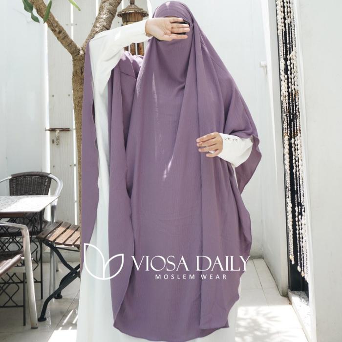Viosa Daily - French Khimar Crinkle Airflow Premium Jumbo (FK Medina)