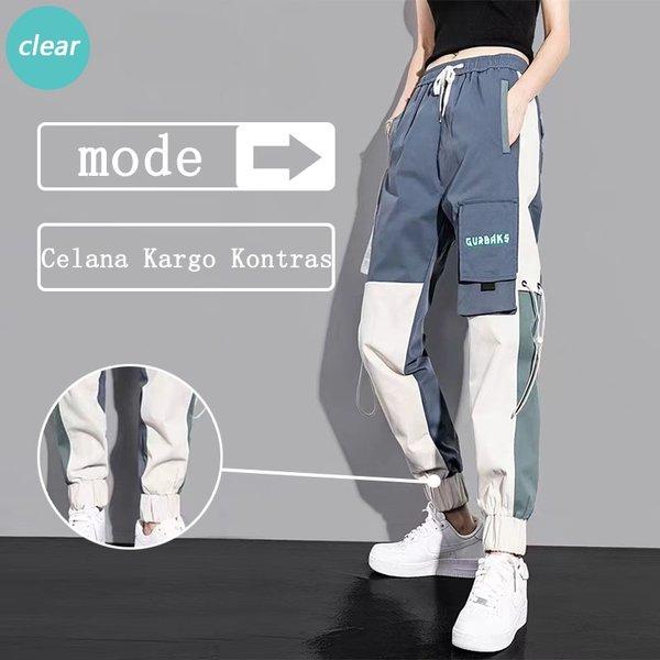Celana Panjang Wanita Korea celana cargo panjang wanita korea celana joger wanita terbaru cargo pant