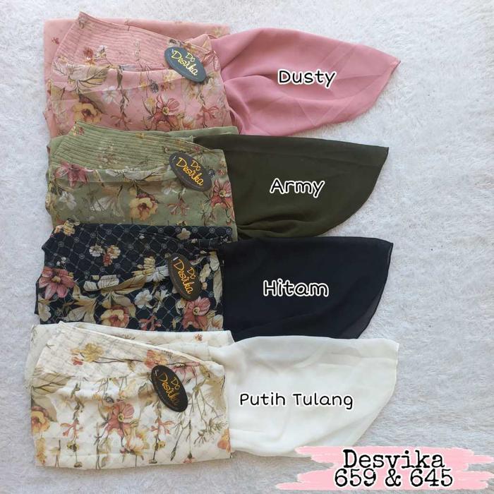 KHIMAR DESVIKA DC 659 KHIMAR CERUTY PRINTING ORI DESVIKA