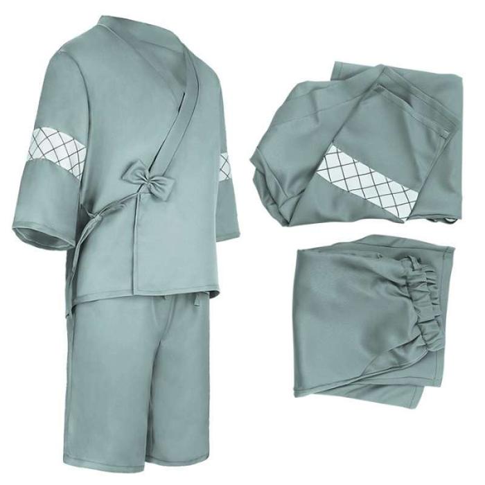 Anime Tokyo Revengers Mikey Cosplay Costume Kimono Set Manjiro Sano *