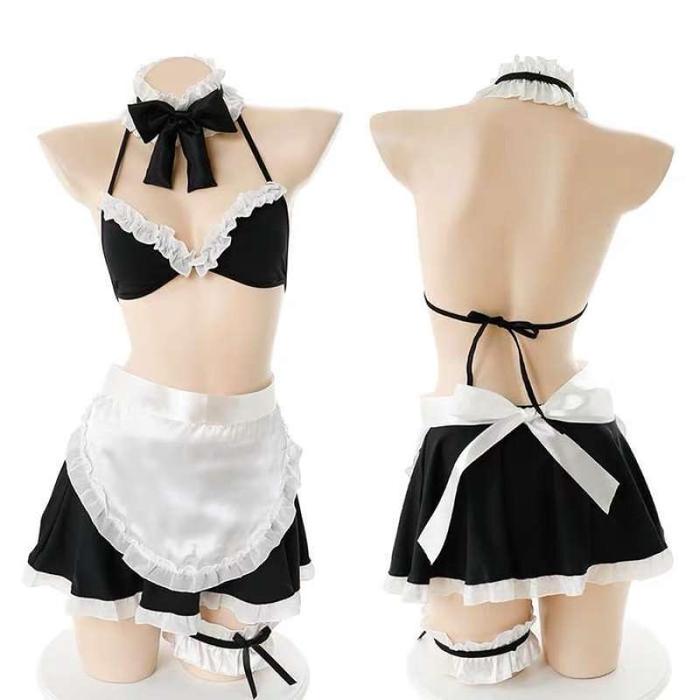 Baju Lingerie Sexy Sexy Lingerie Lace Pembantu Cosplay Anime Seragam *