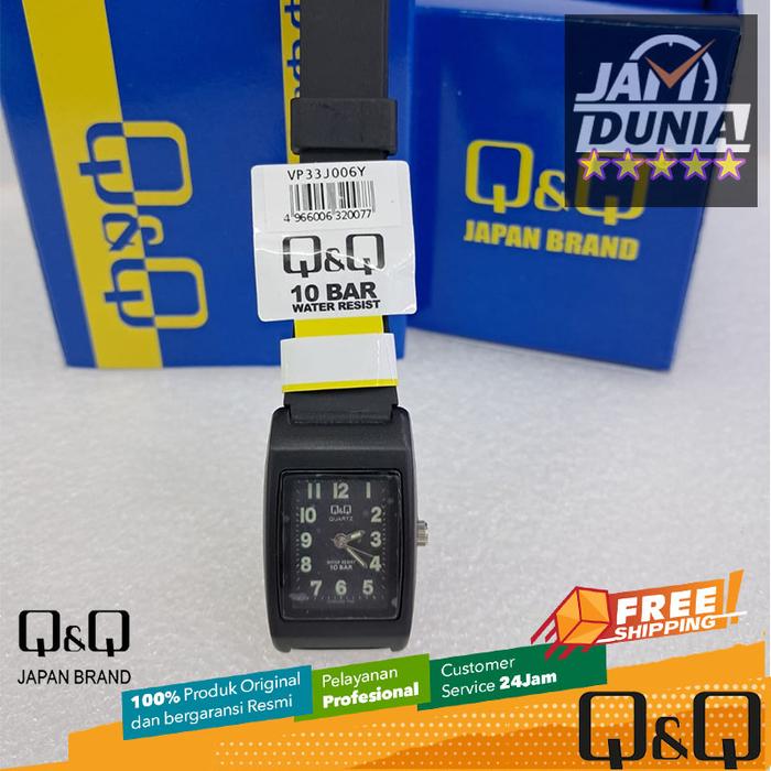 JAM WANITA QQ ANALOG ORIGINAL Q&Q VP33 J006Y JAM QNQ VP33J006Y NG