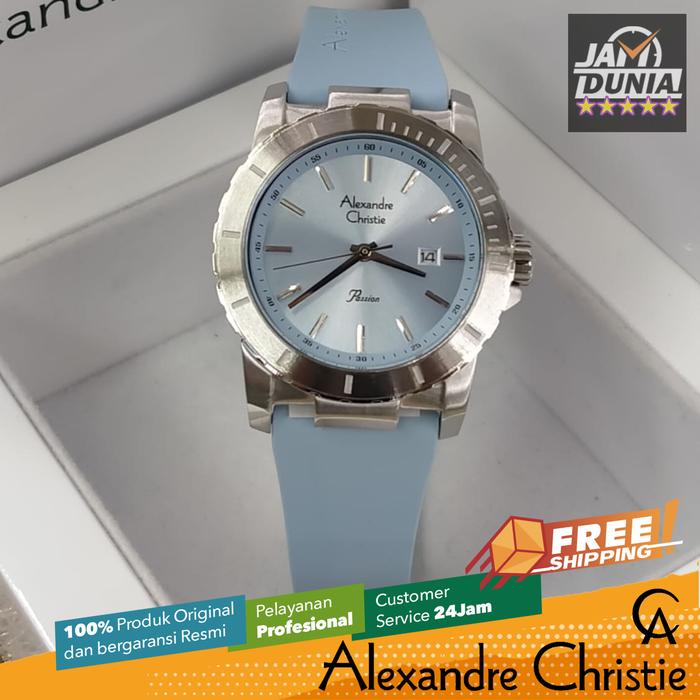 JAM WANITA ALEXANDRE CHRISTIE ORIGINAL RUBBER BLUE 6141 AC 6141 AC6141