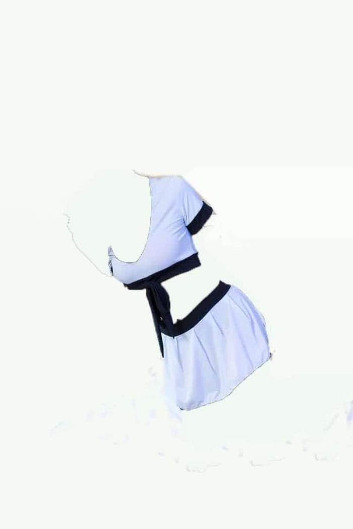 Baju Sexy Wanita Lingerie Kostum SeksiCosplay SMA High School mauseksi *