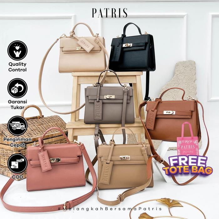Patris Rivana Sling Bag / Tas Wanita Selempang Kulit Terbaru