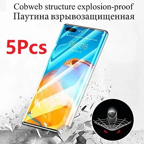 5Pcs Screen Protector  Honor 30 V40 X40 50 60 70 80 SE 90 100 Pro Magic 3 4 5 6 Lite 9H Hydrogel Fil