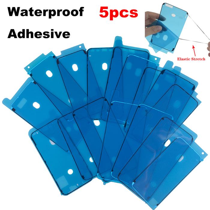 5pcs Waterproof Sticker iPhone 6S 7 8 Plus X XR XS 11 12 Pro Max 3M Seal Adhesive LCD Screen Frame