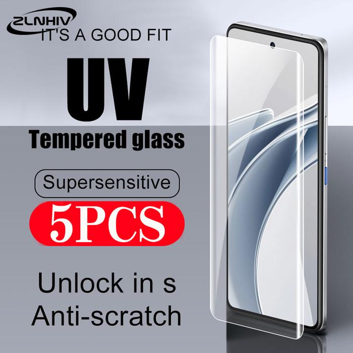 5Pcs phone screen protector  Honor 100 90 Pro 80 70 60 50 V40 30 tempered glass protective film  Hon