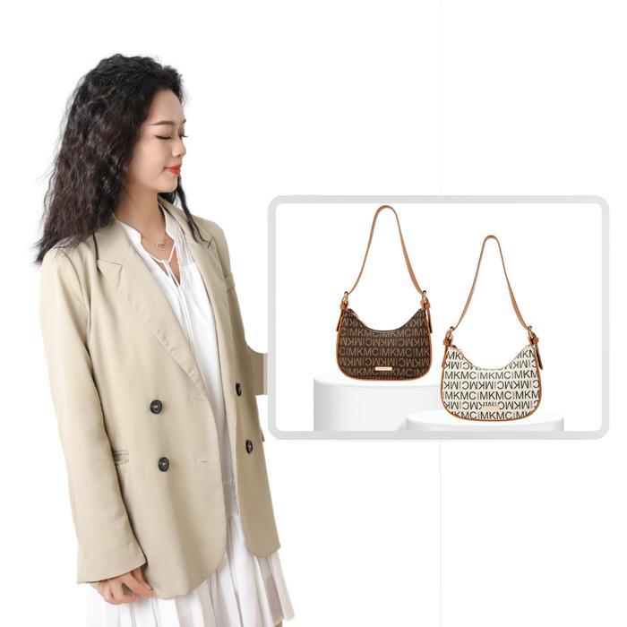 Mkmc Shop Tas Wanita Mini Bag Viral Shoulderbag Simple Retro Original Kulit Premium Tas Fashion #650