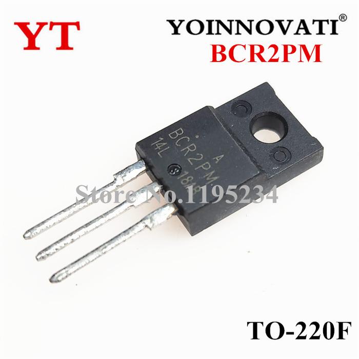 5pcs/lot BCR2PM-14L BCR2PM 2A 700V TO-220F IC B quality.