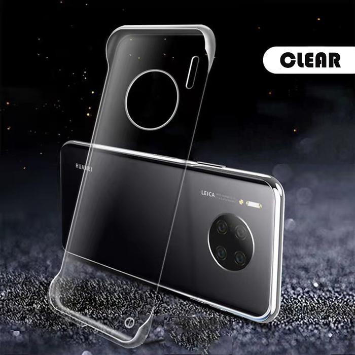 Frameless Thin Clear Phone Case  Huawei P60 P50 P40 P30 Nova 12 11 10 9 SE Mate 20 30 40 50 60 Pro S