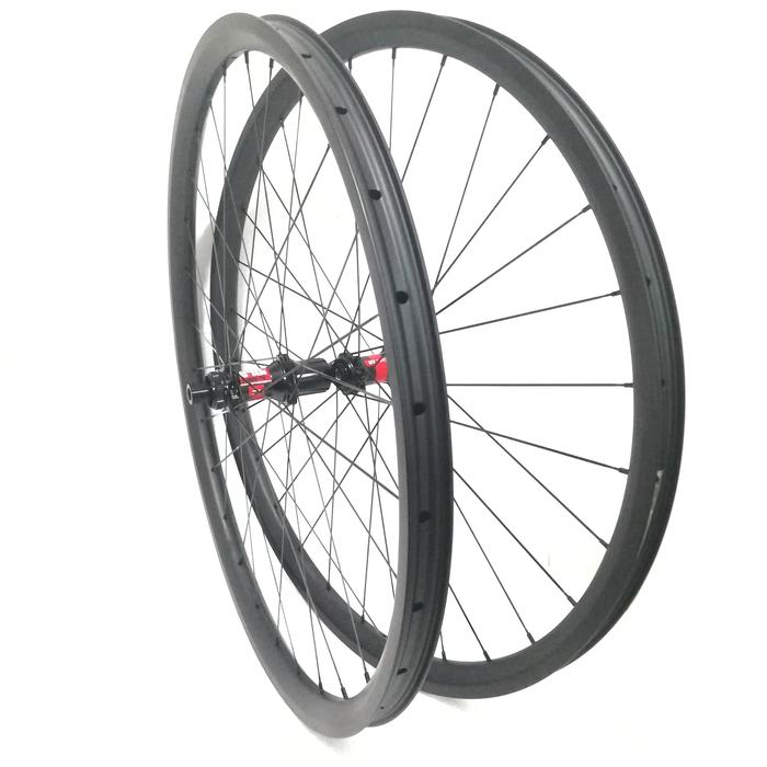 chinese supplier light weight carbon mountain bike 26er mtb wheels disc brake DT swiss 240 aero whee