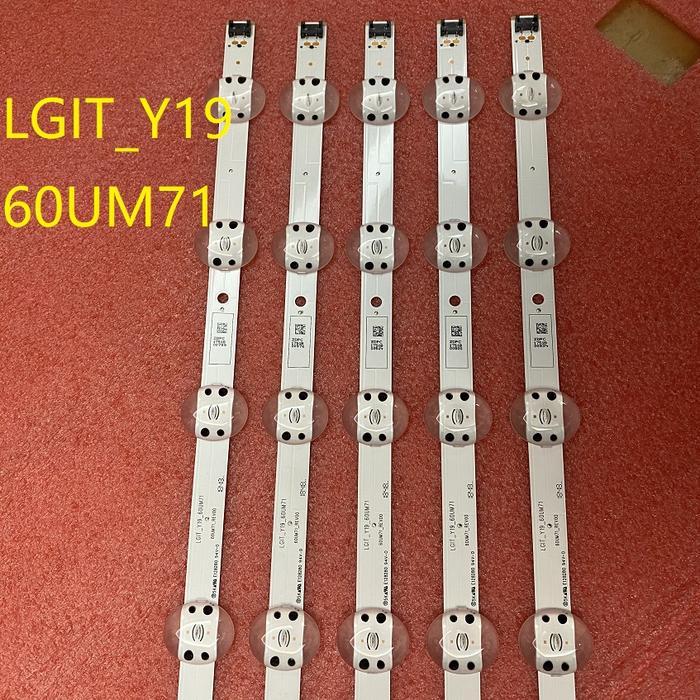 5pcs/set LED backlight strip for TV 60UN71006LB 60UM71007LB 60UM7100PLB 60UM6950DUB 60UM6900DUB TVIT