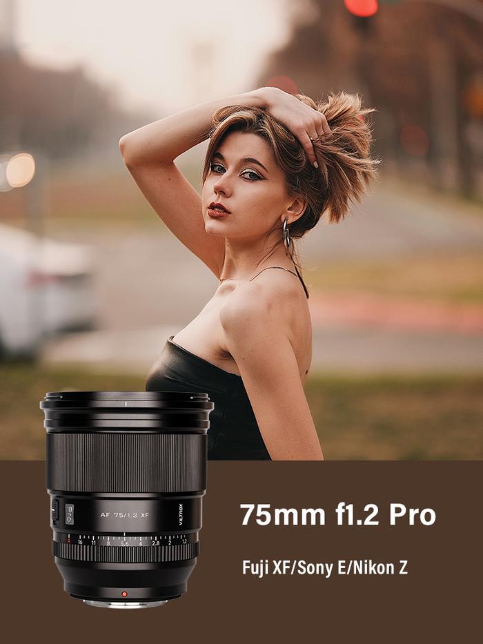 VILTROX 23mm 33mm 56mm 13mm F1.4 27mm 75mm f1.2 APS-C Camera Lens For Fujifilm X Sony E Nikon Z Moun