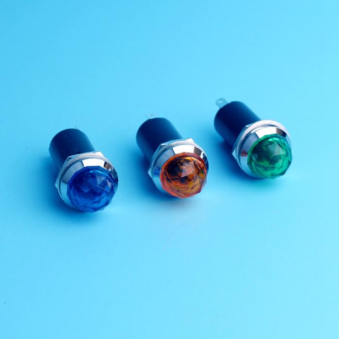 ABILKEEN 16mm Diamond Type Head Indicator Light Industrial Pilot Lamp 12V/220V Industrial Signal Lam