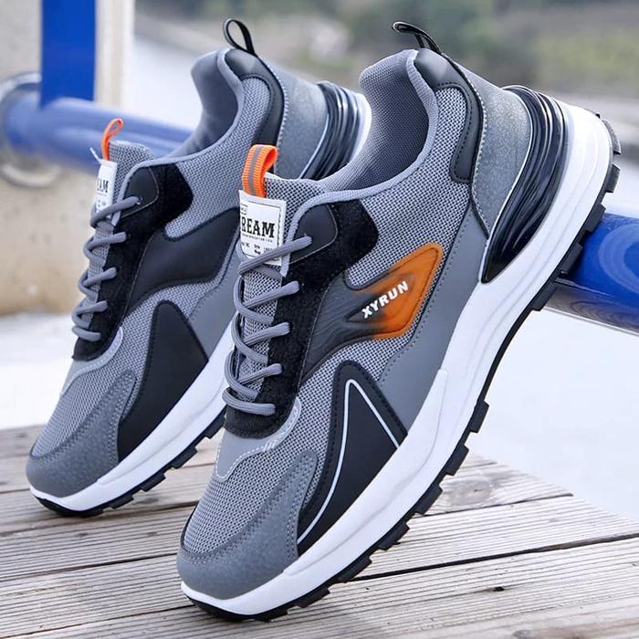 ORIGINAL Sepatu Kets Pria Motif XYRUN Sepatu OlahPria Terbaik Sepatu Sneakers Pria Kekinian READY ST