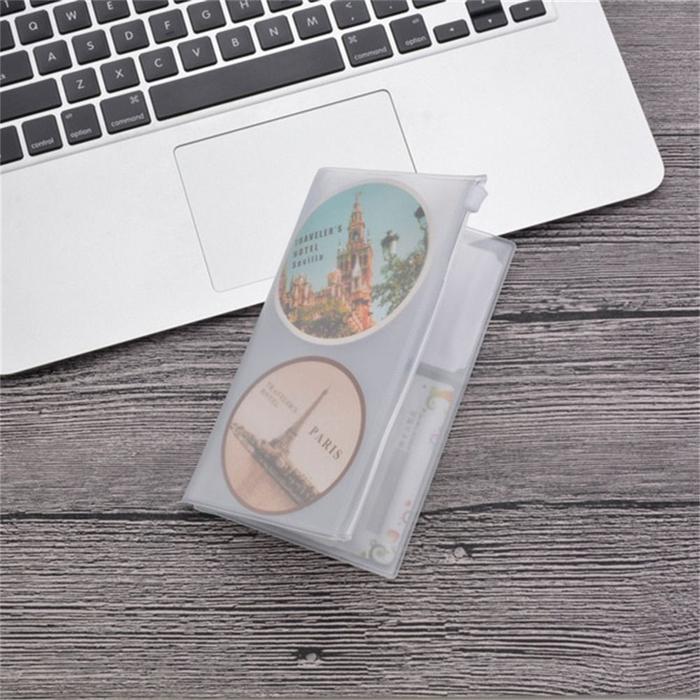 For Midori Travelers Passport Pocket Notebook Zipper Bag Notebook Storage Bag Journal Planner Card H