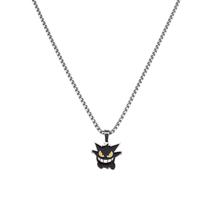 New Pokemon Sweater Chain Anime Peripheral Cute Match Couple Accessories Gengar Fashion Creative Str