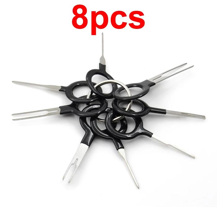 11PCS Automotive Plug Terminal Removal Tool Car Electrical Wire Crimp Connector Pin Extractor Kit Ke