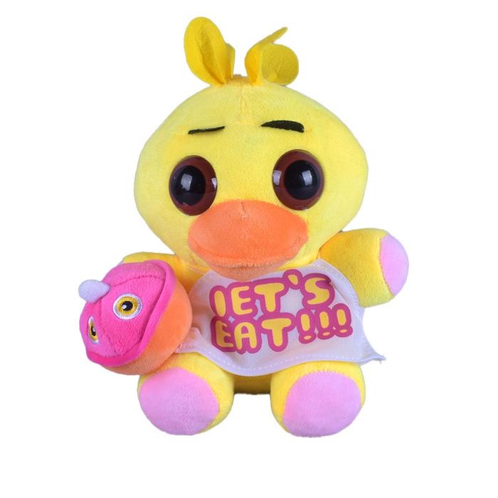 18cm Five Nights at Freddy's/FNAF Plush Toys Cute Freddys Bear Clown Foxy Bonnie Chica Peluches Anim