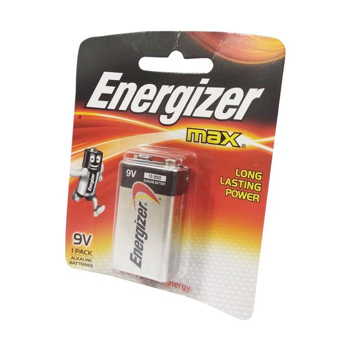 Baterai Battery Batre Kotak Energizer Max 9 V volt Alkaline Batteries