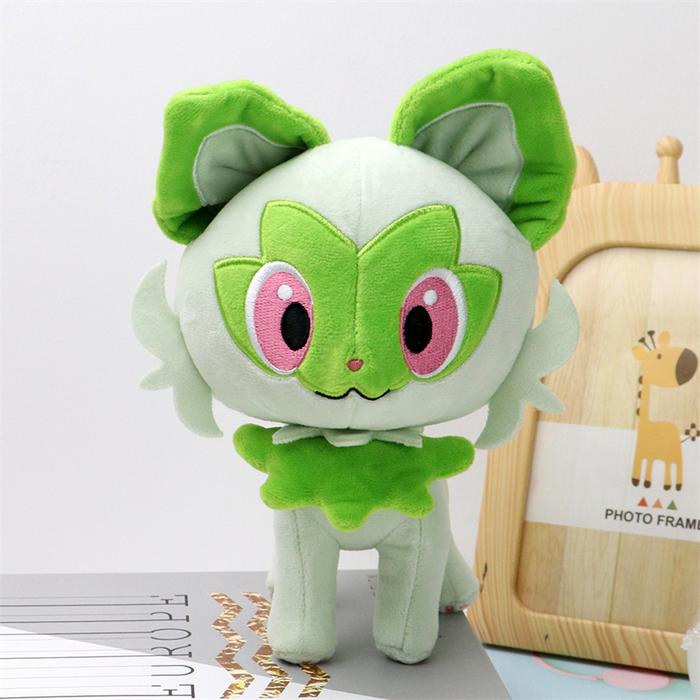 Pokemon Sprigatito Meowscarada Floragato Soft Plush Toys Cute Anime Quaxly Fuecoco Crocalor Stuffed 
