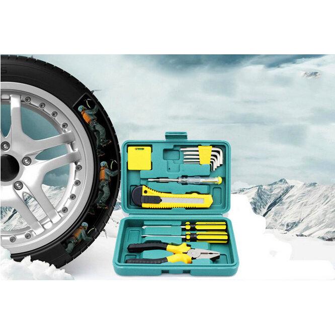 21in1 set tang obeng kunci L tespen pisau cutter meteran