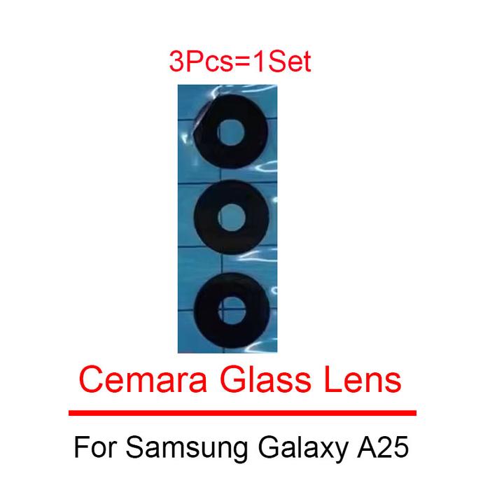 For Samsung Galaxy A15 A25 A35 A55 Rear Back Camera Glass Lens Replacement Repair Parts