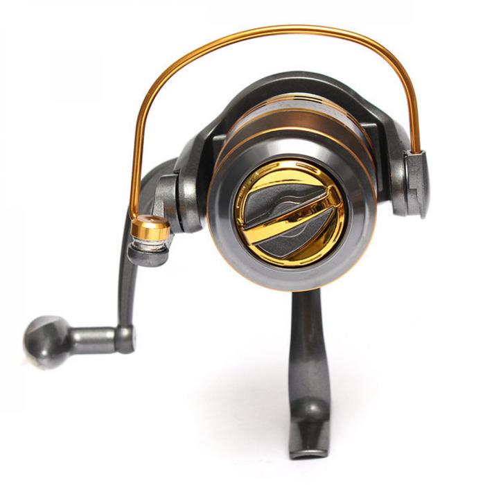 Gulungan Pancing DB6000A Metal Fishing Spin Reel 10 Ball Bearing / Gulungan Pancing Laut Kuat 50 Kg 