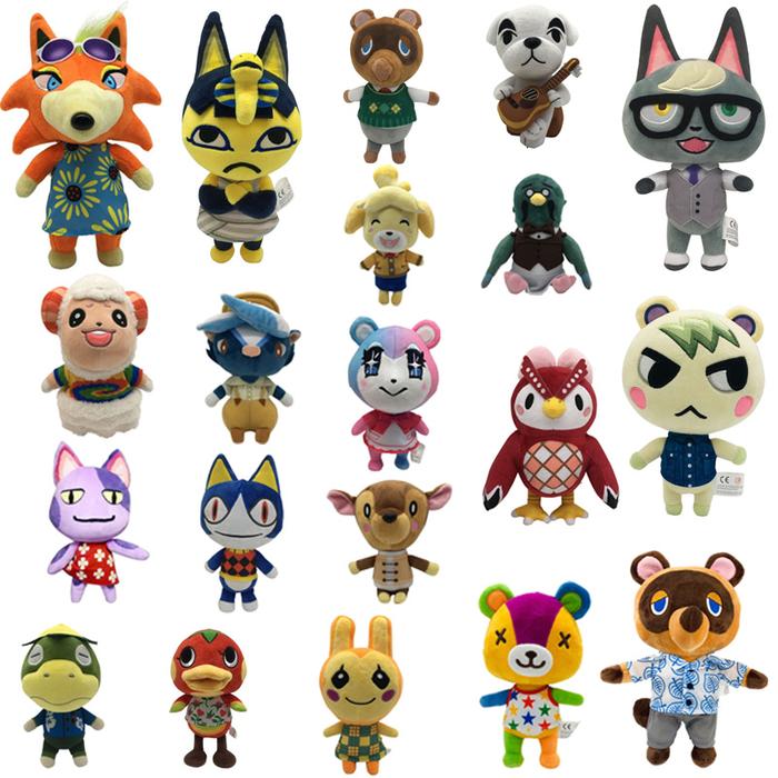 20cm Animal Crossing Plush Stuffed Toys Cute Celeste Stitches KK Tom Judy Isabelle Plush Soft Toy Do