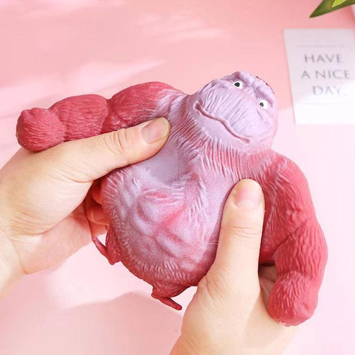 Squishy Monkey Stretch Gorilla Figure Gorilla Latex Gorilla Soft Stretchy Gorilla Toy Stretchy Goril