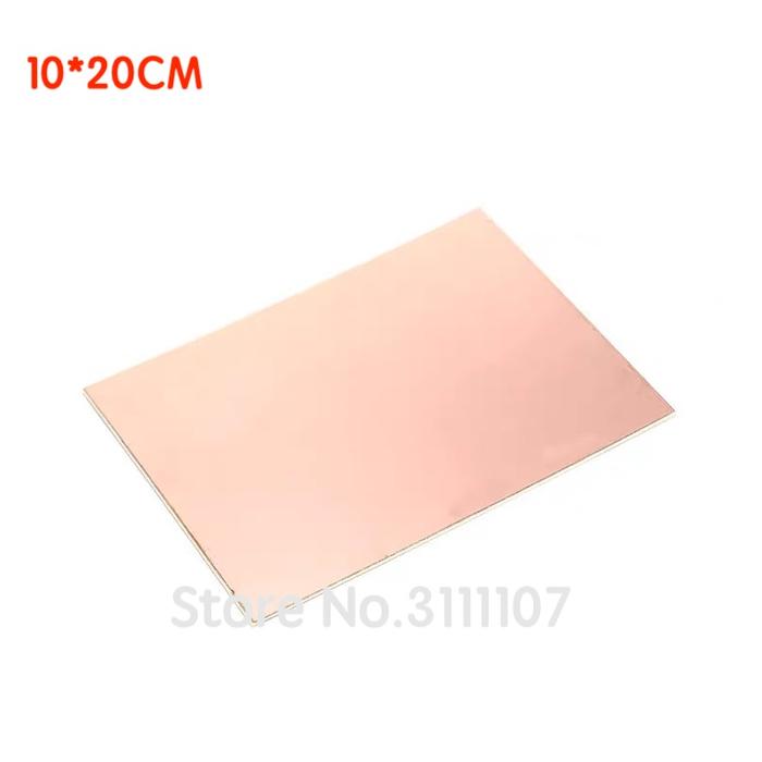 FR4 Double Side Copper Clad Plate 10*20cm DIY Printed Circuit PCB Kit Laminate Circuit Board 10x20cm