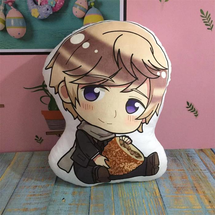 Anime Axis Powers Hetalia Stuffed Pillow Doll Toy Feliciano Vargas Arthur Kirkland Ivan Plush Pendan