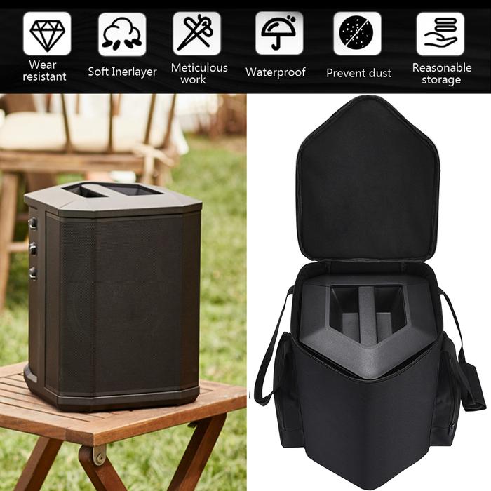 Hard Carrying Case Bose S1 Pro/S1 Pro+ Large Capacity Travel Storage Shoulder Bag Pockets Wireless