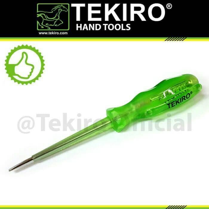 Obeng Tespen TEKIRO listrik test pen AC