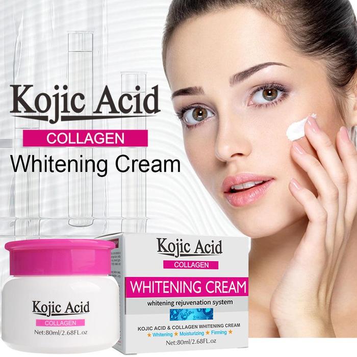 Collagen Kojic Acid Cream Facial Serum Moisturizing Nourish Damaged Bright Cream Skin Care Repair K