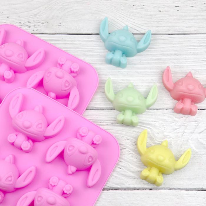 Disney Anime Stitch Toy Lilo Stitch Silicone Mold Cake Cookies Tool Stitch Dolls 3D DIY Handmade Soa